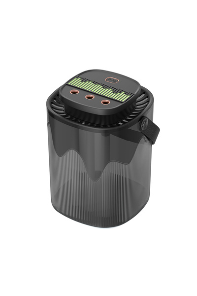 Choice مرطب هواء أسود 3 لتر، صغير الحجم، كبير السعة، للاستخدام المنزلي، صامت، مناسب لغرفة النوم، مزود بمنفذ USB، مناسب للمكتب والمكتب، محمول للطلاب