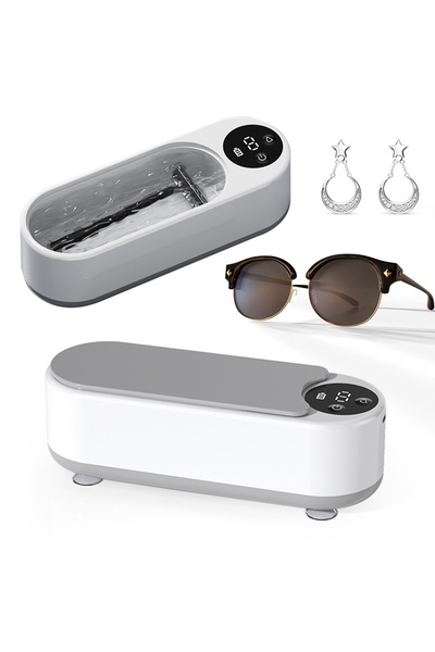 Choice1 جهاز تنظيف المجوهرات بالموجات فوق الصوتية من ألويت، مزود بشاحن USB، م...