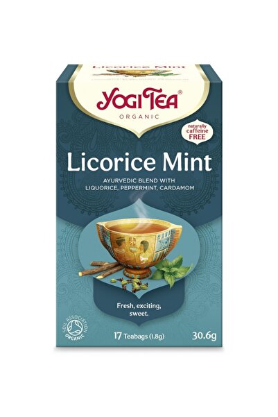Yogi Tea Ceai bio Lemn Dulce si menta, 17 pliculete 30.6g