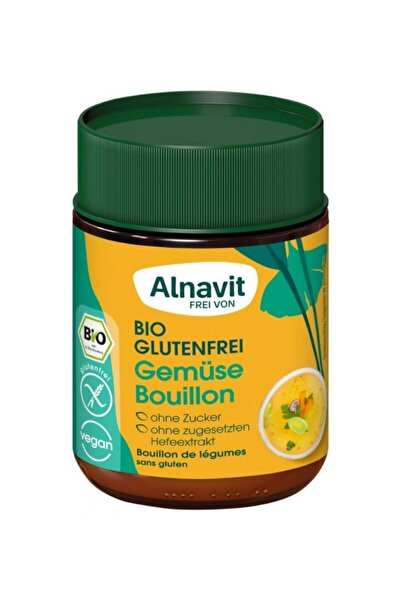 Bazar Bio Supa de legume bio (13.5%) instant, fara gluten, 165g Alnavit