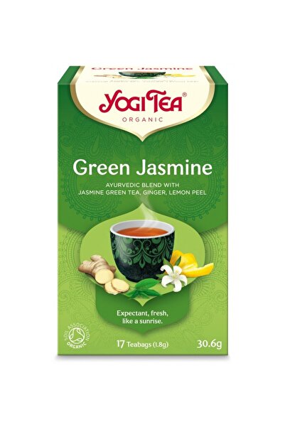Yogi Tea Ceai bio Verde cu iasomie, 17 pliculete 30.6g