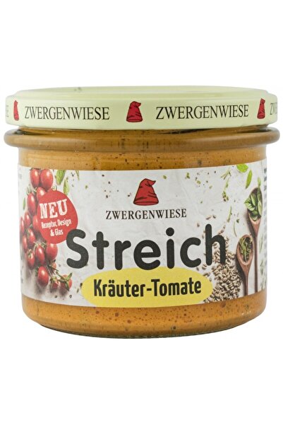 Zwergenwiese Crema tartinabila bio vegetala cu rosii si verdeturi 180g