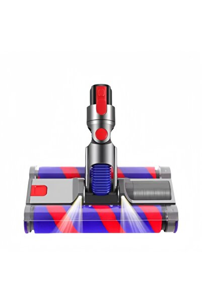 Choice رمادي مناسب لرأس محرك المكنسة الكهربائية من سلسلة Dyson V7 V8 V10 V11 V15 رأس تنظيف الأسطوانة الناعمة