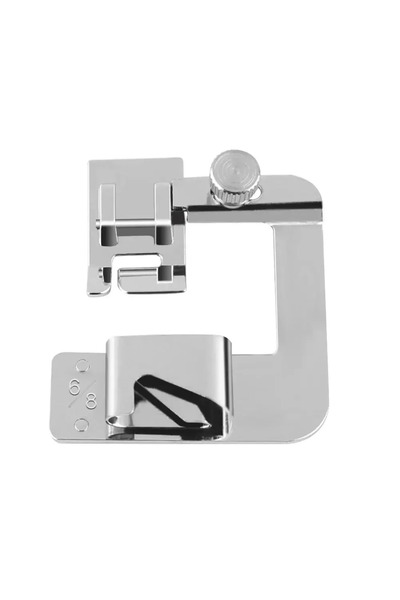 Choice 19mm Domestic Foot Presser Sewing Machine Laminated Hem Feet Set for Brother Singer Janome Babylock