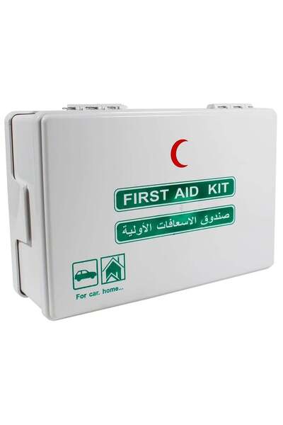 HERIOS Heavy-Duty Automotive First Aid Kit – ABS Hard Case with Wall/Vehicle ...