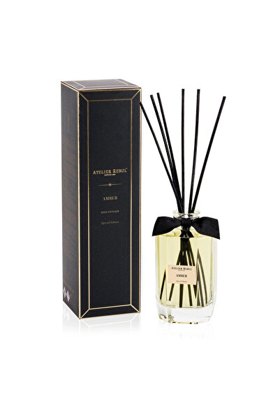 Atelier Rebul DIFUZOR CU BEȚIȘOARE AMBER 200 ML – EDIȚIE SPECIALĂ - 200 ml, M...