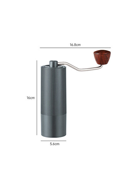 Choice black 2025 Hand Cranked Bean Grinder Seven Star Coffee Grinder Household Steel Core Hand Cranked Cof
