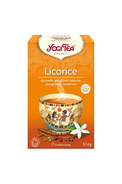 Yogi Tea Ceai bio Lemn Dulce, 17 pliculete 30.6g