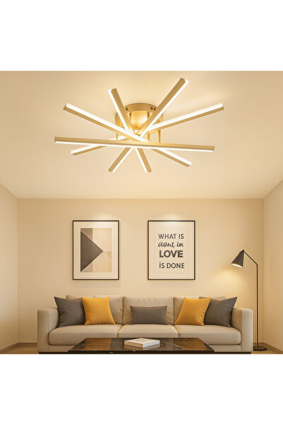 RFAN Candelabru LED, Model JX630116-5, cu telecomandă, 3 tipuri de lumină, 95...