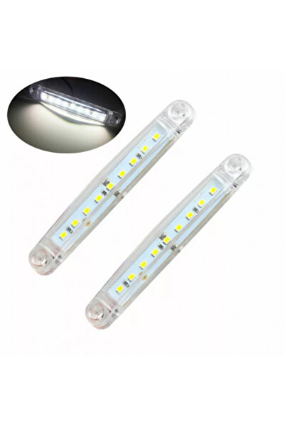 Led Light Alex Lampa de gabarit 12 v-24 v, alb 9 smd