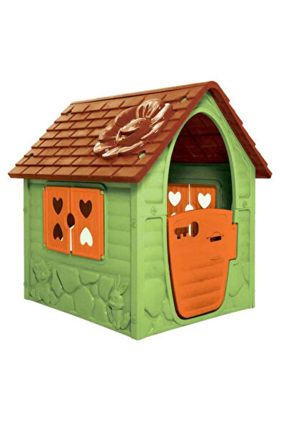 Dohany Prima mea casuta de joaca de exterior pentru copii Dohany, plastic, Verde