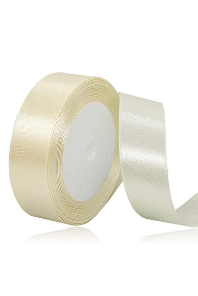 Share the Love شريط ساتان ٢٤ مم - طول ٢٥ ياردة - لون فانيليا