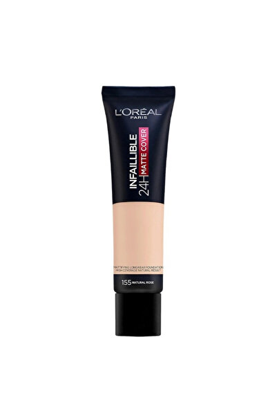 L'oreal L'Oreal Makeup Infallible Matte 24H Foundation 155 Natural Rose