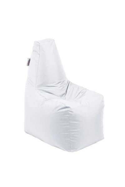 P3M Fotoliu tip Scaun Sunlounger Junior, Material impermeabil - Alb