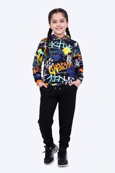 FYK KİDS ΣΕΤ ΦΟΡΜΑΣ ΚΟΡΙΤΣΙΟΥ ΜΕ ΣΧΕΔΙΟ ΜΕ ΚΑΠΟΥΛΙ