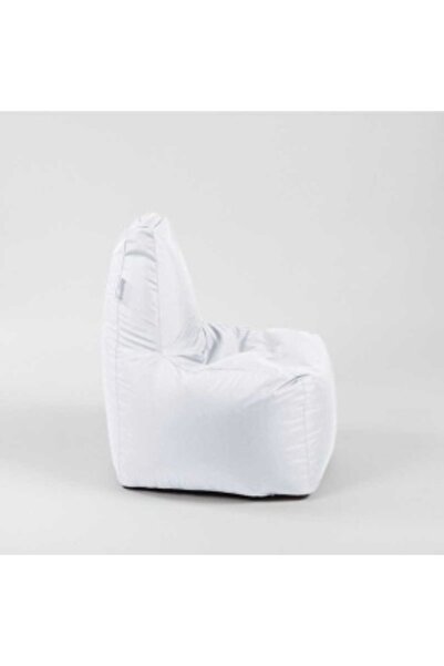 P3M Fotoliu tip Scaun Sunlounger Junior, Material impermeabil - Alb