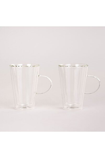 Veer Mug Set 2 Pieces Double Wall Plain 200Ml