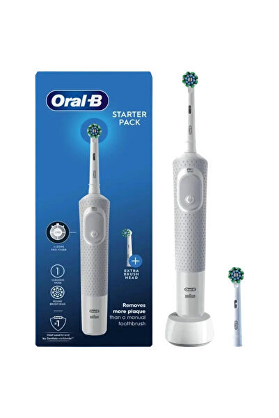Oral-B Periuta de dinti electrica Vitality White Toothbrush Starter Pack, Cur...
