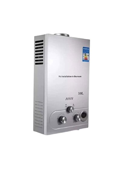 DacEnergy Incalzitor instant, pe gaz, GNL, carcasa din otel inoxidabil, afisa...