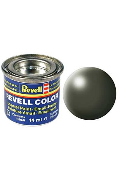 REVELL Satin Enamel Paint Olive Green (RAL 6003) 14 ml – Rev 32361