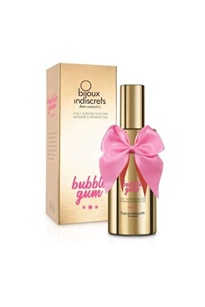 Bijoux Indiscrets Pachet promoțional: Ulei de masaj siliconic BubbleGum 100 m...