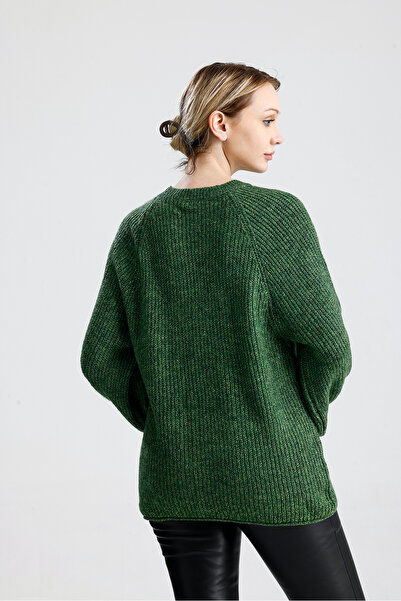 Figo Plain Raglan Sleeve Sweater