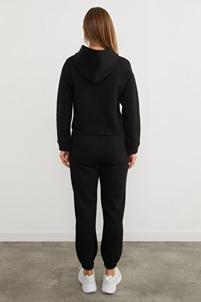 Fulla Moda 3 Thread California Embroidered Hooded Jogger Set