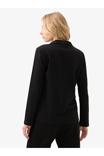 Blackspade Γυναικείο μπλουζάκι με λαιμόκοψη πόλο 60582 - Μαύρο