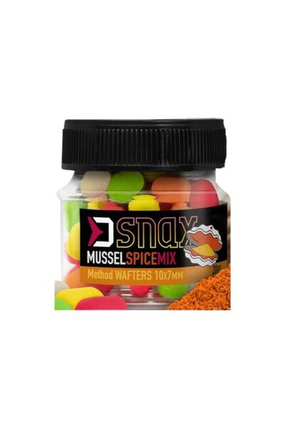 DELPHİN Momeala carlig Wafters Dumbell Fish-On-X Mix D Snax 10x7mm 20g Scoica Condimente