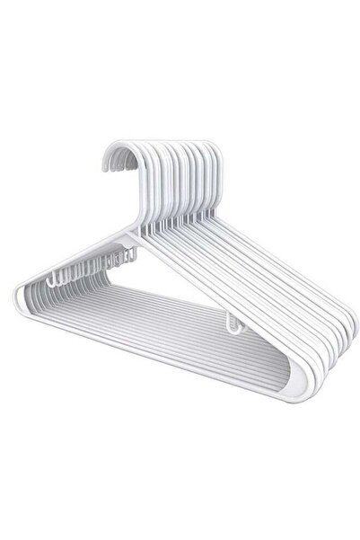 Saharaz 20 PCS Durable Hangers With Double Rod Hooks for Daily Use, Lightweight and Space-Saving