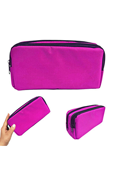 Limmy Ροζ μολυβοθήκη (δύο θήκες) Διπλή θήκη για στυλό