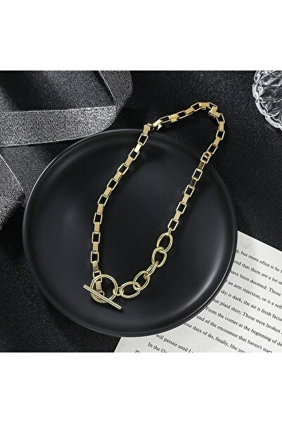 Pursehuit Χρυσό κολιέ με κρίκους, Adar C9