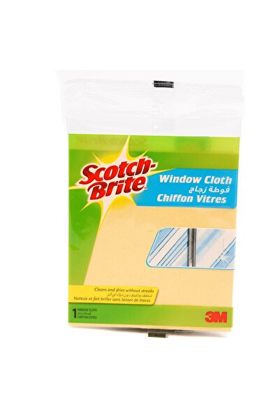 Scotch Brite قطعة قماش للنوافذ - قطعة واحدة - 40×35 سم - تنظيف بدون خطوط للزج...