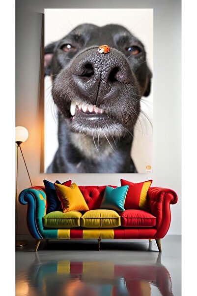 özkacar CUTE DOG V11 Acasă Perete Salon Salon de înfrumusețare Birou Magazin ...