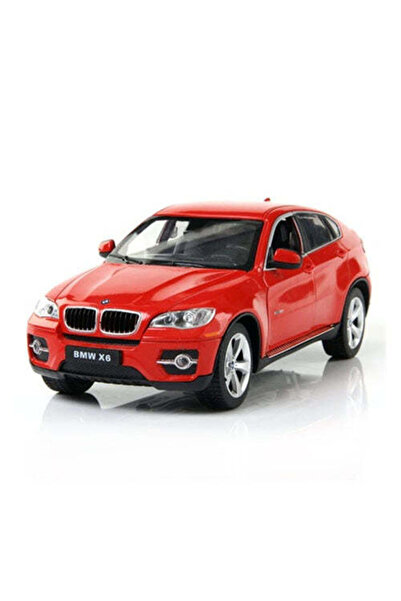 BBURAGO Mașină model turnată la scară 1:24 BMW X 6, Roșu