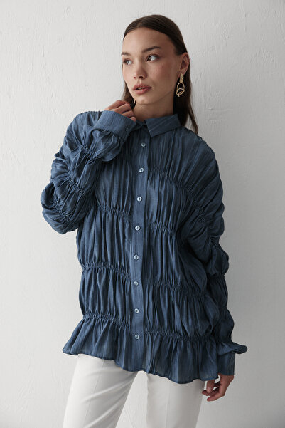 Melike Tatar Drawstring Shirt 32-2354