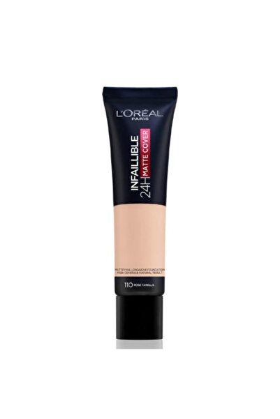 L'oreal L'Oreal Makeup Infallible 24H Matte Foundation 110 Rose Vanilla