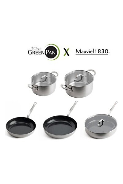 Greenpan X Mauviel La Collection 8-Piece Cookware Set Limited Edition