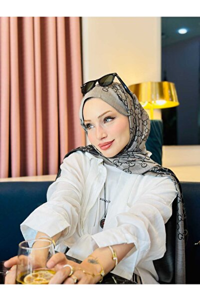 MOD-EXX G Pattern Self-Textured Patterned Italian Double-Tiered Shawl