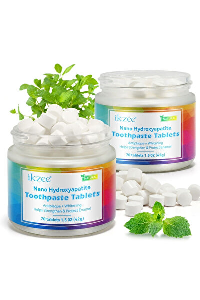 OEM Δισκία οδοντόκρεμας με υδροξυαπατίτη και φυσική μέντα | 70 τεμ., IKZEE®