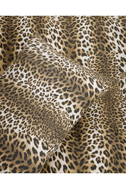 Home Trend Cotton Double Leopard Bed Sheet Set