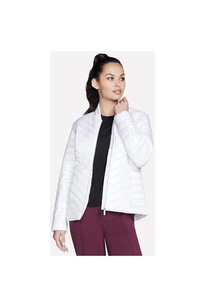 SKECHERS Jacket Goshield Shine Jacket, White, Women