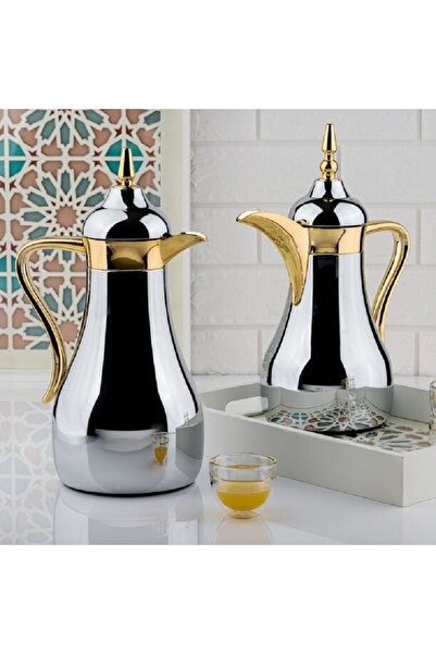 Dallaty 2 Pieces Steel Vacuum Flask Set