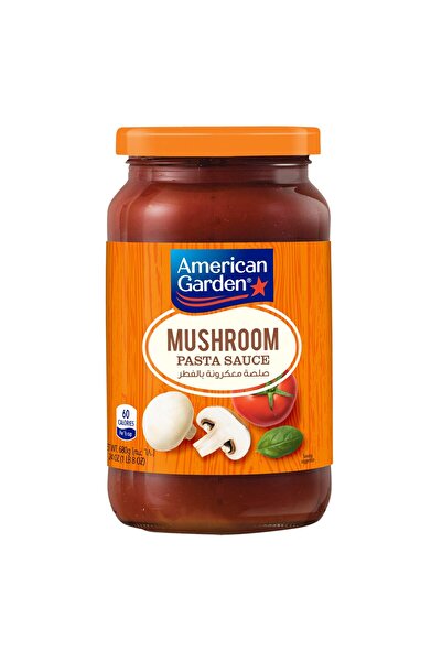 american garden Mushroom Pasta Sauce 680 gwith Mushrooms for Pasta and Italian Meals