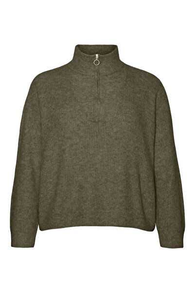 Veromoda Curve Viertel-Reißverschluss VMCPLAZA Pullover
