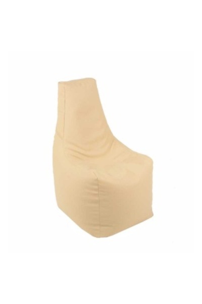 Pufrelax Fotoliu tip Scaun Sunlounger, Material Piele ecologica - Nude