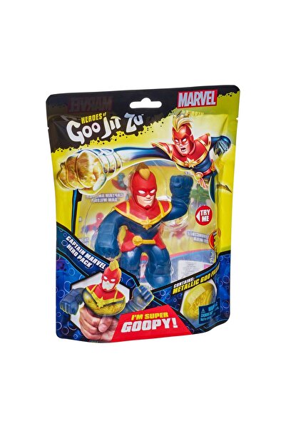 Toyoption Figurină elastică Marvel Goo Jit Zu - Căpitanul Marvel