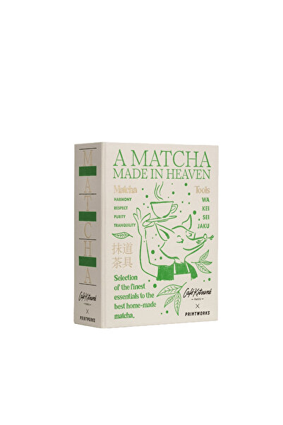 PRINTWORKS Set de tacâmuri pentru ceai Matcha, x Cafe Kitsuné, Un Matcha făcu...