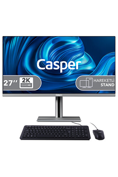 CASPER Nirvana A87.1362-DV00X-V-G Intel Core i7-13620H 32GB RAM 500GB NVMe SSD Freedos All in one