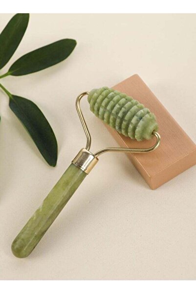 Zgts Jade Stone Face Massage Roller to Counteract Signs of Aging